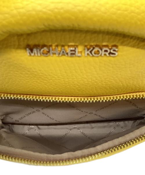 MICHAEL KORS（マイケル・コース）MICHAEL KORS (マイケルコース) ミニリュック イエローの古着・服飾アイテム