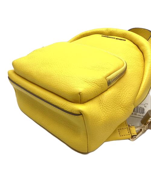 MICHAEL KORS（マイケル・コース）MICHAEL KORS (マイケルコース) ミニリュック イエローの古着・服飾アイテム