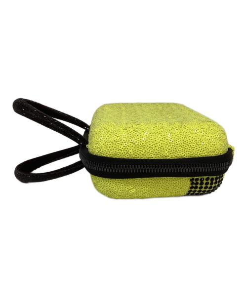 adidas Originals（アディダスオリジナル）adidas Originals (アディダスオリジナル) ラインストーンクラッチバッグ ライトグリーンの古着・服飾アイテム