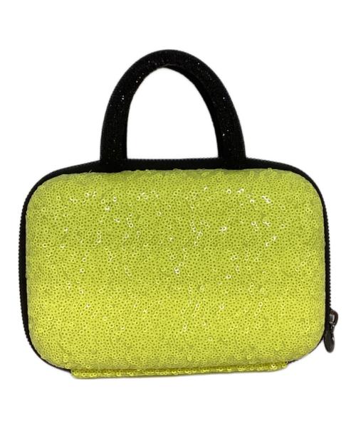 adidas Originals（アディダスオリジナル）adidas Originals (アディダスオリジナル) ラインストーンクラッチバッグ ライトグリーンの古着・服飾アイテム