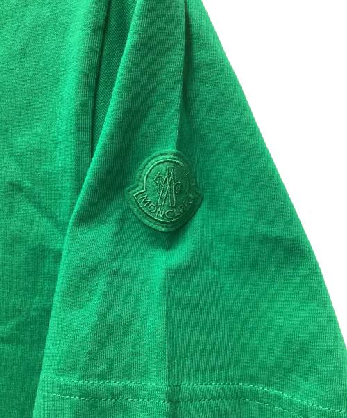 MONCLER（モンクレール）MONCLER (モンクレール) 半袖カットソー グリーン サイズ:Mの古着・服飾アイテム