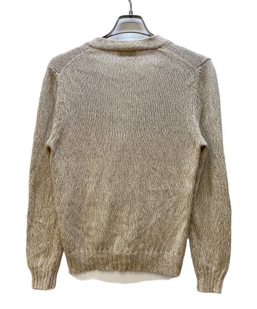 Settefili Cashmere（セッテフィーリ カシミア）Settefili Cashmere (セッテフィーリ カシミア) 薄手カーディガン ブラウン サイズ:L（44）の古着・服飾アイテム