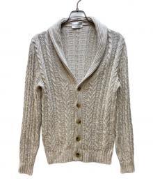 Settefili Cashmere（セッテフィーリ カシミア）の古着「薄手カーディガン」｜ベージュ