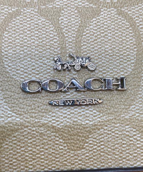 COACH（コーチ）COACH (コーチ) ハンドバッグ ベージュの古着・服飾アイテム