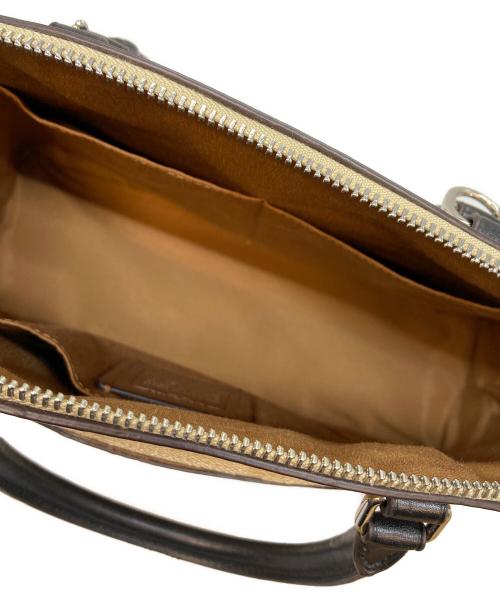 COACH（コーチ）COACH (コーチ) ハンドバッグ ベージュの古着・服飾アイテム