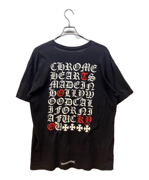 CHROME HEARTS（クロムハーツ）CHROME HEARTS (クロムハーツ) 半袖カットソー ブラック サイズ:XLの古着・服飾アイテム