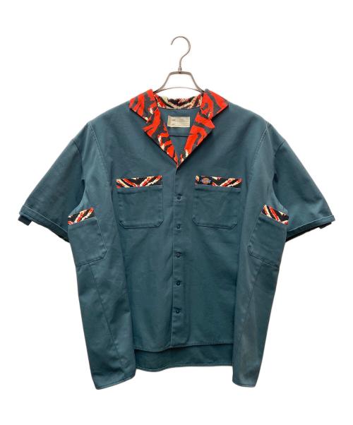 77circa（ナナナナサーカ）77circa (ナナナナサーカ) Dickies (ディッキーズ) 半袖シャツ グリーン サイズ:FREEの古着・服飾アイテム