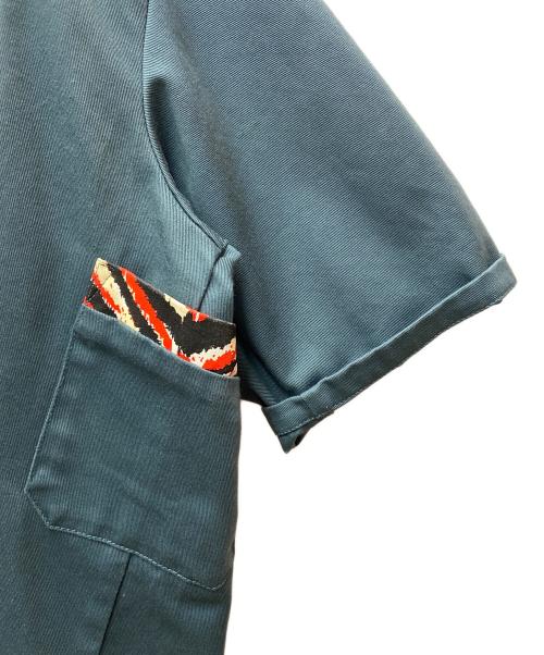 77circa（ナナナナサーカ）77circa (ナナナナサーカ) Dickies (ディッキーズ) 半袖シャツ グリーン サイズ:FREEの古着・服飾アイテム