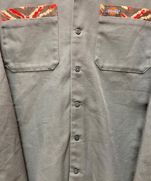 77circa（ナナナナサーカ）77circa (ナナナナサーカ) Dickies (ディッキーズ) 半袖シャツ グリーン サイズ:FREEの古着・服飾アイテム