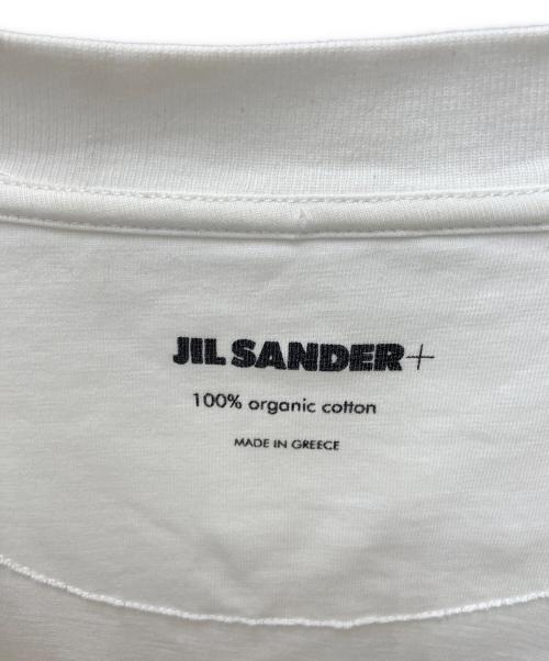 JIL SANDER+（ジルサンダープラス）JIL SANDER+ (ジルサンダープラス) 半袖カットソー ホワイト サイズ:XXLの古着・服飾アイテム