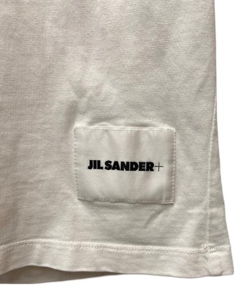 JIL SANDER+（ジルサンダープラス）JIL SANDER+ (ジルサンダープラス) 半袖カットソー ホワイト サイズ:XXLの古着・服飾アイテム