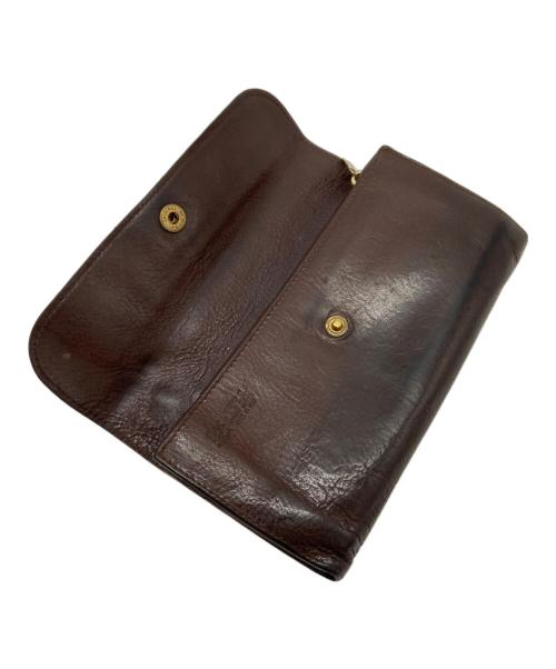 IL BISONTE（イル ビゾンテ）IL BISONTE (イル ビゾンテ) 長財布 ブラウンの古着・服飾アイテム