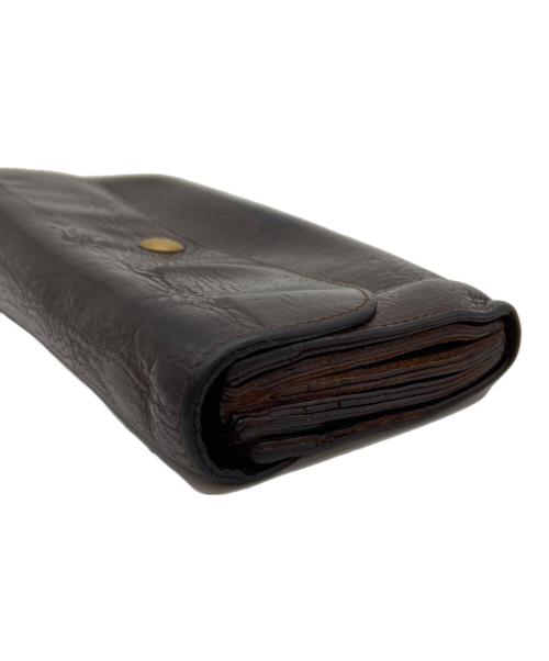 IL BISONTE（イル ビゾンテ）IL BISONTE (イル ビゾンテ) 長財布 ブラウンの古着・服飾アイテム