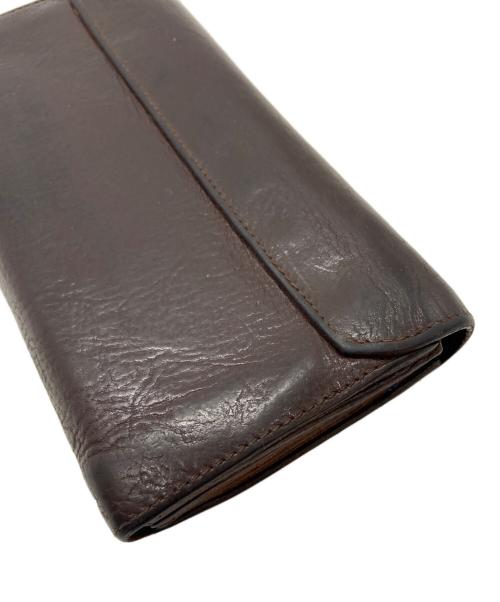 IL BISONTE（イル ビゾンテ）IL BISONTE (イル ビゾンテ) 長財布 ブラウンの古着・服飾アイテム