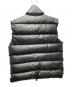 MONCLER (モンクレール) ダウンベスト/CORBIER グリーン×ブラック サイズ:S：20000円