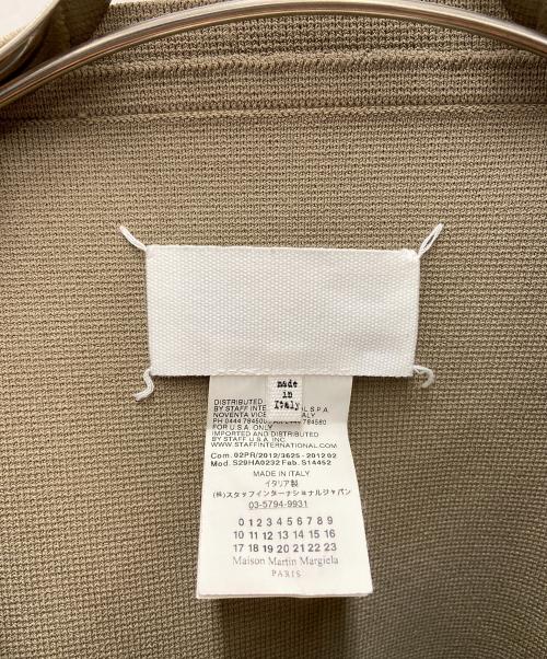 Maison Margiela（メゾンマルジェラ）Maison Margiela (メゾンマルジェラ) 薄手ニット ベージュ サイズ:Mの古着・服飾アイテム