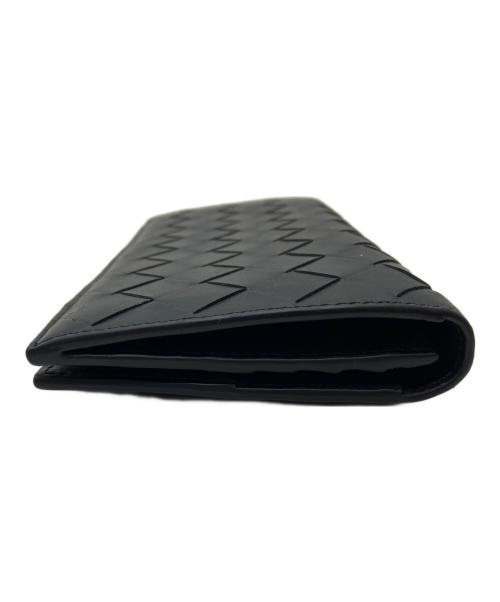 BOTTEGA VENETA（ボッテガベネタ）BOTTEGA VENETA (ボッテガベネタ) コンチネンタルウォレット ブラックの古着・服飾アイテム