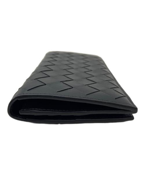 BOTTEGA VENETA（ボッテガベネタ）BOTTEGA VENETA (ボッテガベネタ) コンチネンタルウォレット ブラックの古着・服飾アイテム