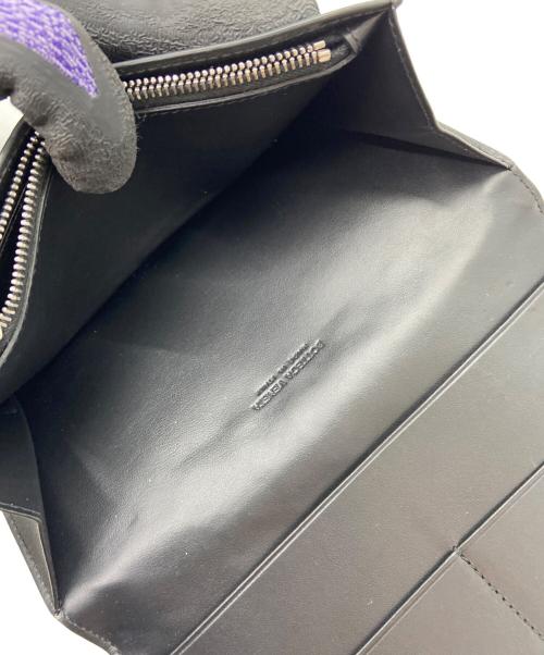 BOTTEGA VENETA（ボッテガベネタ）BOTTEGA VENETA (ボッテガベネタ) コンチネンタルウォレット ブラックの古着・服飾アイテム
