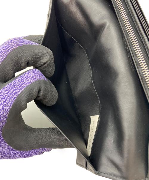 BOTTEGA VENETA（ボッテガベネタ）BOTTEGA VENETA (ボッテガベネタ) コンチネンタルウォレット ブラックの古着・服飾アイテム
