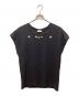 Saint Laurent Paris（サンローランパリ）の古着「半袖カットソー」｜ブラック