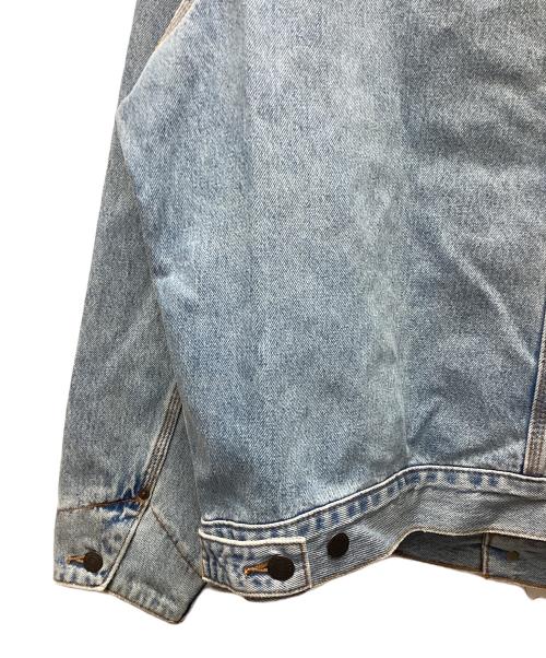 LEVI'S（リーバイス）LEVI'S (リーバイス) デニムトラッカージャケット ブルー×カーキ サイズ:Mの古着・服飾アイテム