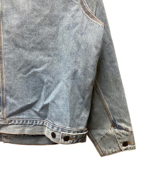 LEVI'S（リーバイス）LEVI'S (リーバイス) デニムトラッカージャケット ブルー×カーキ サイズ:Mの古着・服飾アイテム