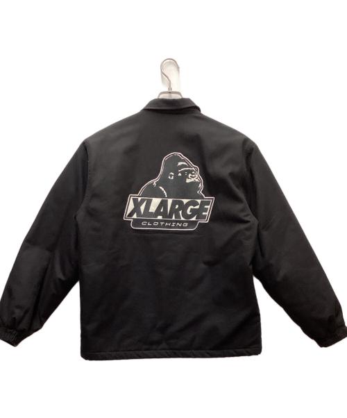 X-LARGE（エクストララージ）X-LARGE (エクストララージ) 中綿コーチジャケット ブラック サイズ:Mの古着・服飾アイテム