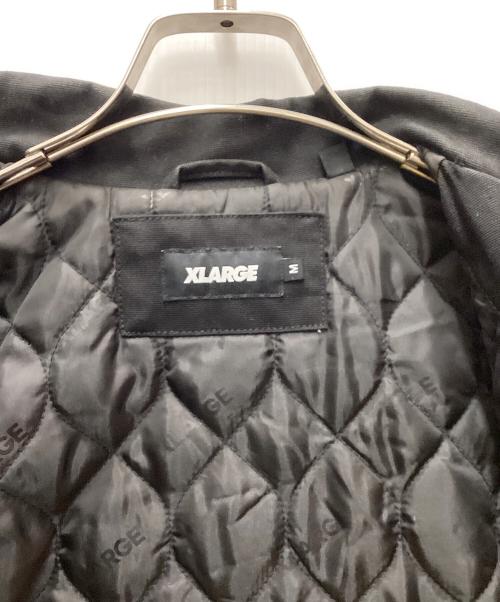 X-LARGE（エクストララージ）X-LARGE (エクストララージ) 中綿コーチジャケット ブラック サイズ:Mの古着・服飾アイテム