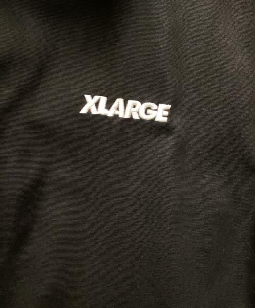 X-LARGE（エクストララージ）X-LARGE (エクストララージ) 中綿コーチジャケット ブラック サイズ:Mの古着・服飾アイテム