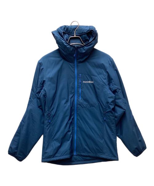 mont-bell（モンベル）mont-bell (モンベル) EXライトサーマラップパーカー/ナイロンパーカー ブルー サイズ:Sの古着・服飾アイテム