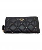 COACHコーチ）の古着「長財布」｜ブラック