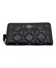 COACH（コーチ）の古着「長財布」｜ブラック