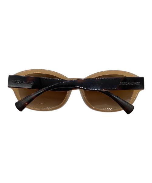 COACH（コーチ）COACH (コーチ) サングラス ブラウン×ベージュの古着・服飾アイテム
