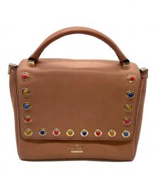 Kate Spade（ケイトスペード）の古着「2WAYバッグ」｜ライトブラウン