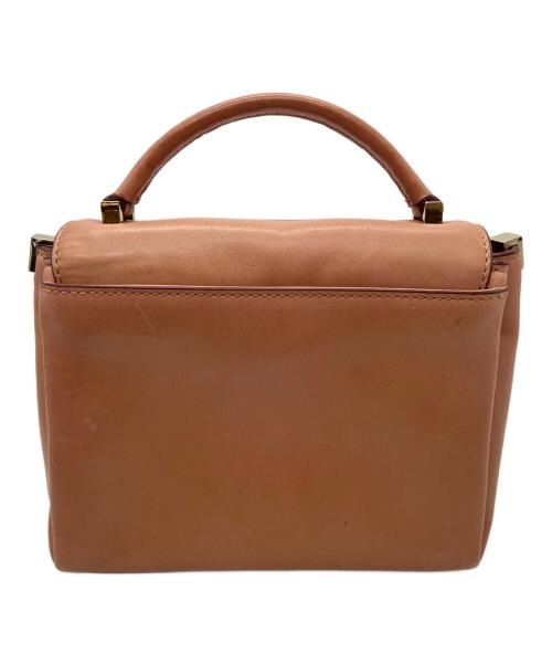 Kate Spade（ケイトスペード）Kate Spade (ケイトスペード) 2WAYバッグ ライトブラウンの古着・服飾アイテム