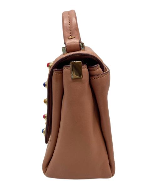 Kate Spade（ケイトスペード）Kate Spade (ケイトスペード) 2WAYバッグ ライトブラウンの古着・服飾アイテム