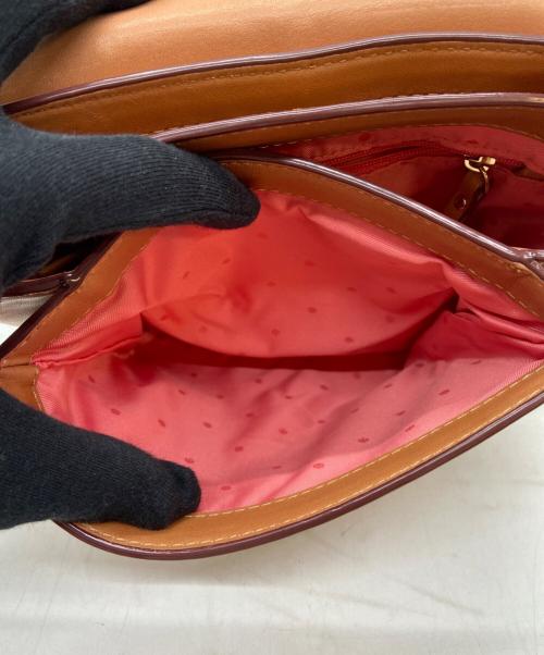 Kate Spade（ケイトスペード）Kate Spade (ケイトスペード) 2WAYバッグ ライトブラウンの古着・服飾アイテム