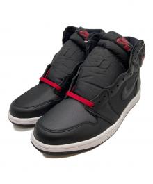NIKE（ナイキ）の古着「ハイカットスニーカー/Nike Air Jordan 1 Retro High OG "Black/Metallic Silver/Gym Red"」｜ブラック×レッド