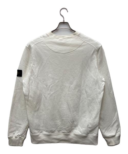 STONE ISLAND（ストーンアイランド）STONE ISLAND (ストーンアイランド) クルーネックスウェット ホワイト サイズ:XLの古着・服飾アイテム