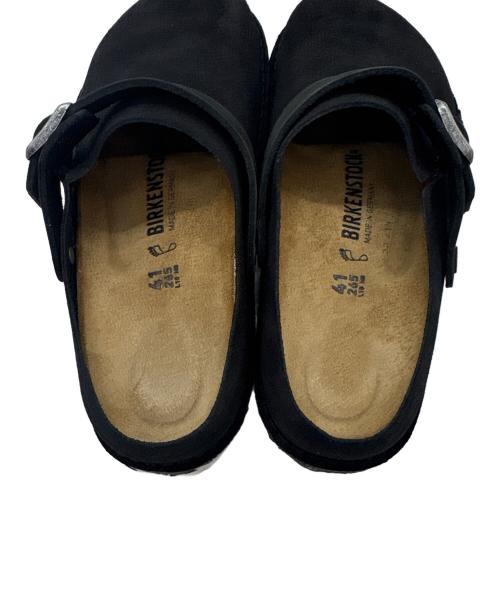 BIRKENSTOCK（ビルケンシュトック）BIRKENSTOCK (ビルケンシュトック) レザーシューズ ブラック サイズ:26.5cmの古着・服飾アイテム