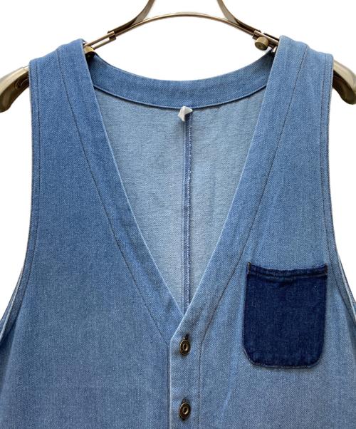 Lupilien（ルピリーナ）Lupilien (ルピリーナ) デニムサロペット/イージーサロペット インディゴ サイズ:FREEの古着・服飾アイテム