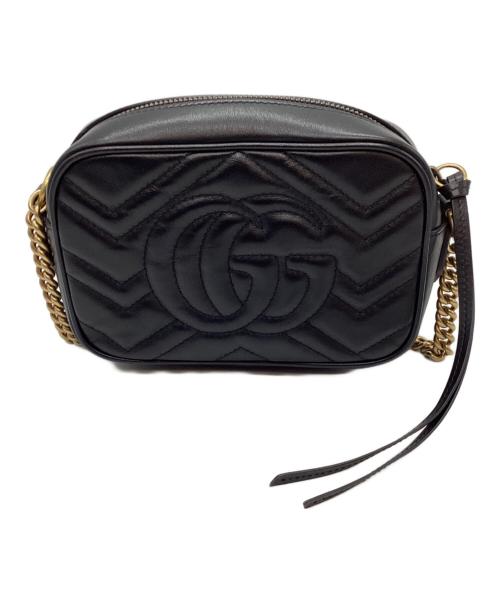 GUCCI（グッチ）GUCCI (グッチ) ミニカメラバッグ ブラックの古着・服飾アイテム
