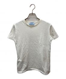 PRADA（プラダ）の古着「トライアングルロゴ カットソー」｜ホワイト