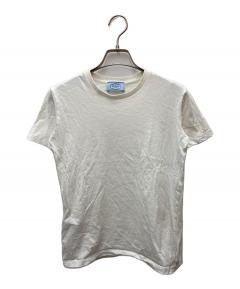 中古・古着通販】PRADA (プラダ) ロゴTシャツ/UJN555 ホワイト サイズ