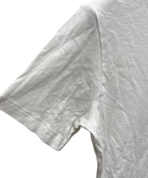 PRADA（プラダ）PRADA (プラダ) トライアングルロゴ カットソー ホワイト サイズ:Sの古着・服飾アイテム