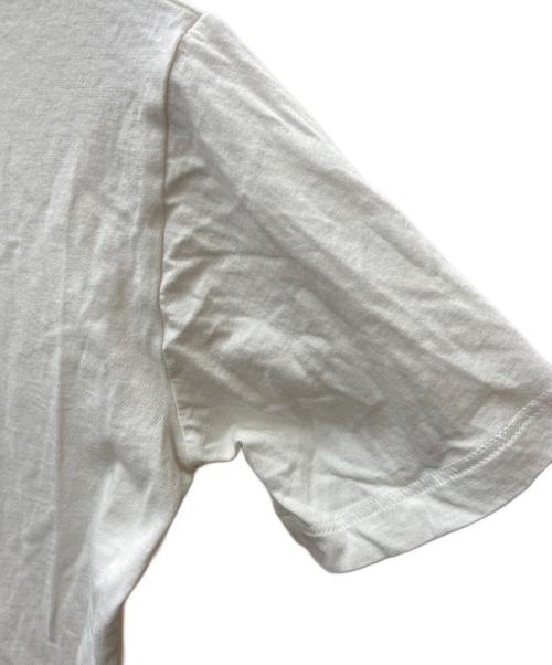 PRADA（プラダ）PRADA (プラダ) トライアングルロゴ カットソー ホワイト サイズ:Sの古着・服飾アイテム