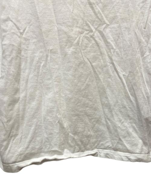 PRADA（プラダ）PRADA (プラダ) トライアングルロゴ カットソー ホワイト サイズ:Sの古着・服飾アイテム