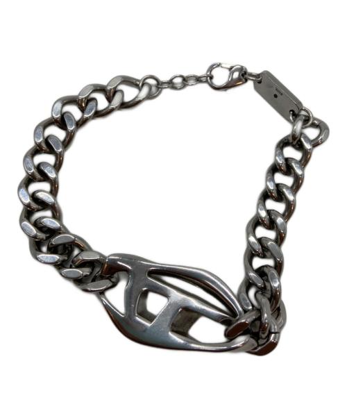 DIESEL（ディーゼル）DIESEL (ディーゼル) ロゴチェーンブレスレットの古着・服飾アイテム