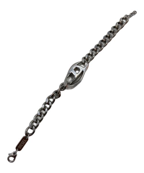 DIESEL（ディーゼル）DIESEL (ディーゼル) ロゴチェーンブレスレットの古着・服飾アイテム